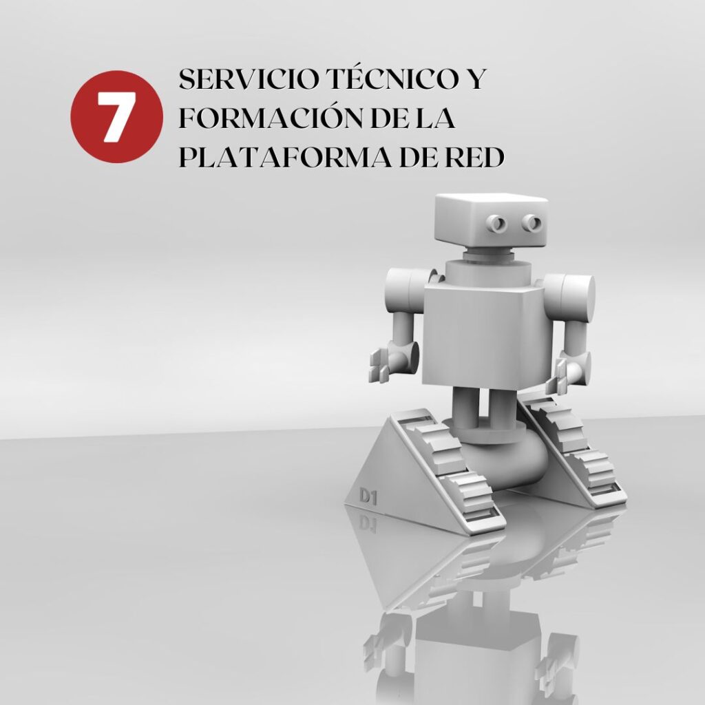 Servicio técnico y Formación sobre la plataforma de Red
