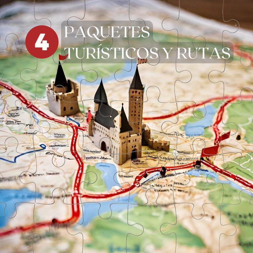 Paquetes combinados y rutas históricas